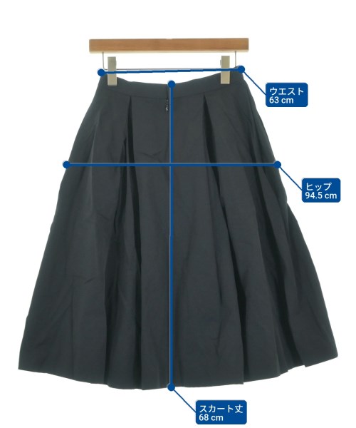 ENFOLD（エンフォルド）ロング・マキシ丈スカート 紺 サイズ:38(M位) レディース/2200652053012