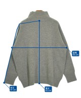 ENFOLD（エンフォルド）ニット・セーター グレー サイズ:38(M位) レディース/2200652069051