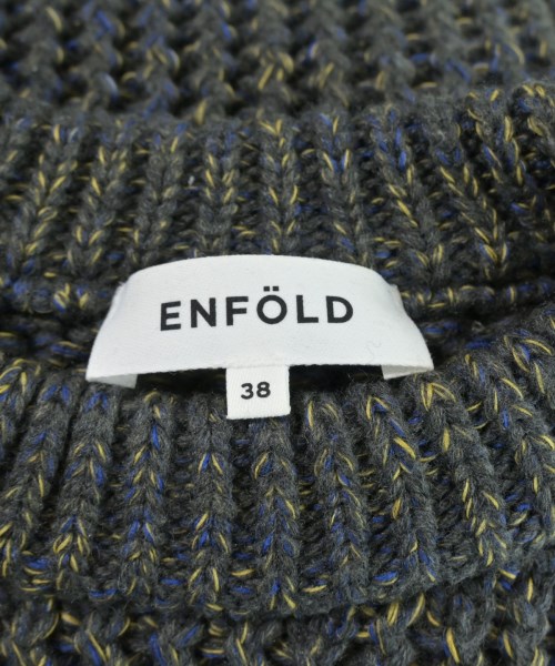 ENFOLD（エンフォルド）ニット・セーター 紺 サイズ:38(M位) レディース/2200643832022