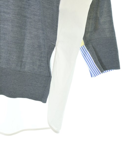 ENFOLD（エンフォルド）ブラウス グレー サイズ:38(M位) レディース/2200643832039