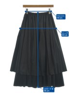 ENFOLD（エンフォルド）ロング・マキシ丈スカート 黒 サイズ:36(S位) レディース/2200643832053