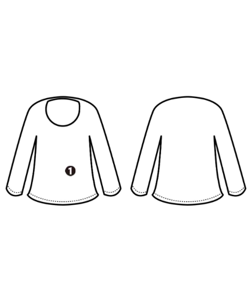 ENFOLD（エンフォルド）ブラウス 黒 サイズ:38(M位) レディース/2200652349023