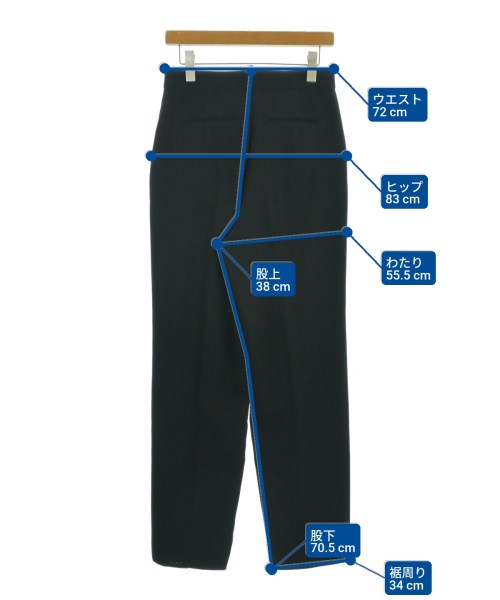 ENFOLD（エンフォルド）スラックス 黒 サイズ:40(M位) レディース/2200653162096