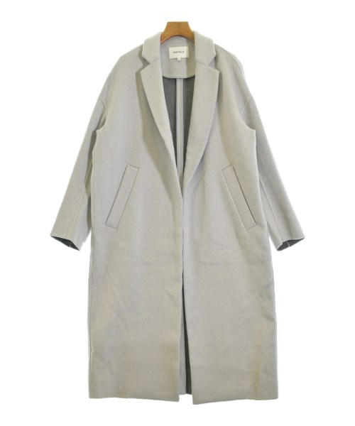 ENFOLD(エンフォルド)チェスターコート グレー サイズ:38(M位)/2200646502038