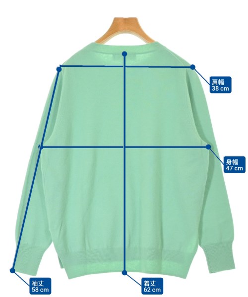 ENFOLD（エンフォルド）ニット・セーター 緑 サイズ:38(M位) レディース/2200653890012