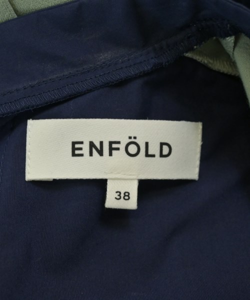 ENFOLD（エンフォルド）ブラウス 緑 サイズ:38(M位) レディース/2200651799010