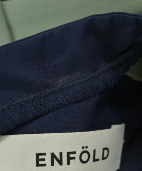 ENFOLD（エンフォルド）ブラウス 緑 サイズ:38(M位) レディース/2200651799010