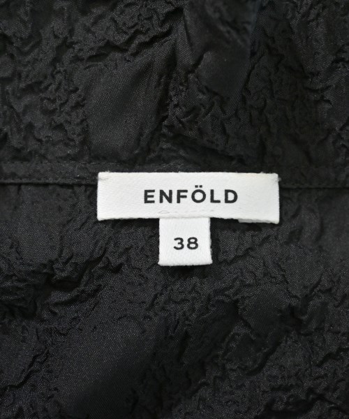 ENFOLD（エンフォルド）ワンピース 黒 サイズ:38(M位) レディース/2200654171066