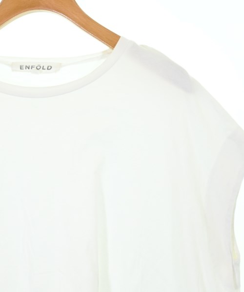 ENFOLD（エンフォルド）Tシャツ・カットソー 白 サイズ:38(M位) レディース/2200654537022
