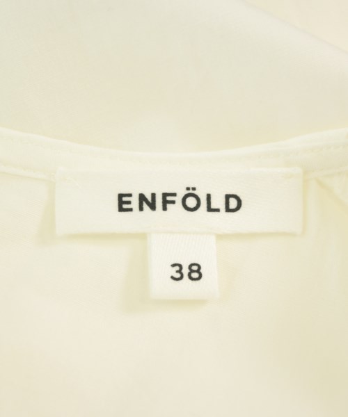 ENFOLD（エンフォルド）カジュアルシャツ 白 サイズ:38(M位) レディース/2200702515163