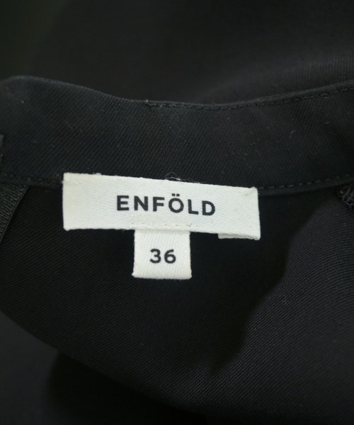 ENFOLD（エンフォルド）ワンピース 黒 サイズ:36(S位) レディース/2200702610035