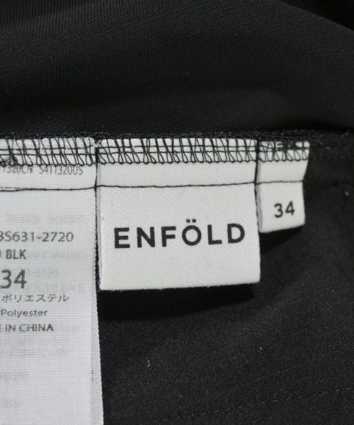 ENFOLD（エンフォルド）その他 黒 サイズ:34(XS位) レディース/2200699316248
