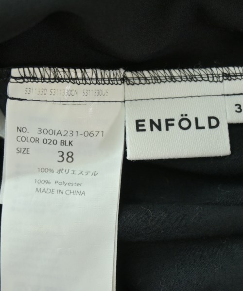 ENFOLD（エンフォルド）その他 黒 サイズ:38(M位) レディース/2200700323050