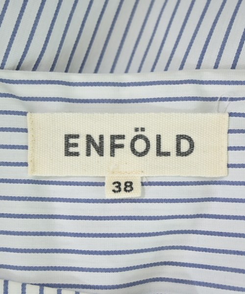 ENFOLD（エンフォルド）ブラウス 白 サイズ:38(M位) レディース/2200686771272