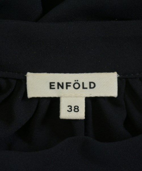 ENFOLD（エンフォルド）ワンピース 紺 サイズ:38(M位) レディース/2200698558014