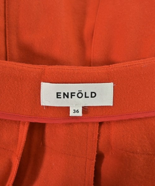 ENFOLD（エンフォルド）ロング・マキシ丈スカート オレンジ サイズ:36(S位) レディース/2200698558045