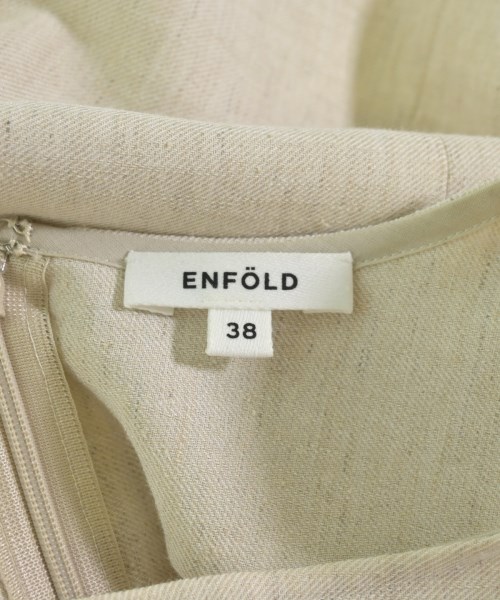 ENFOLD（エンフォルド）カジュアルシャツ ベージュ サイズ:38(M位) レディース/2200704052062