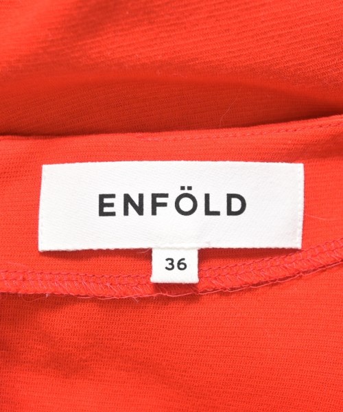 ENFOLD（エンフォルド）ワンピース 赤 サイズ:36(S位) レディース/2200704395015