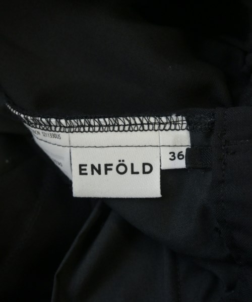 ENFOLD（エンフォルド）スラックス 黒 サイズ:36(S位) レディース/2200704066052