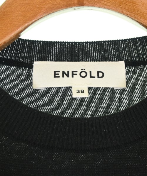 ENFOLD（エンフォルド）ニット・セーター 黒 サイズ:38(M位) レディース/2200706331028