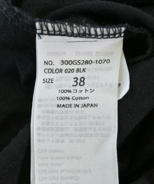 ENFOLD（エンフォルド）Tシャツ・カットソー 黒 サイズ:38(M位) レディース/2200699543057