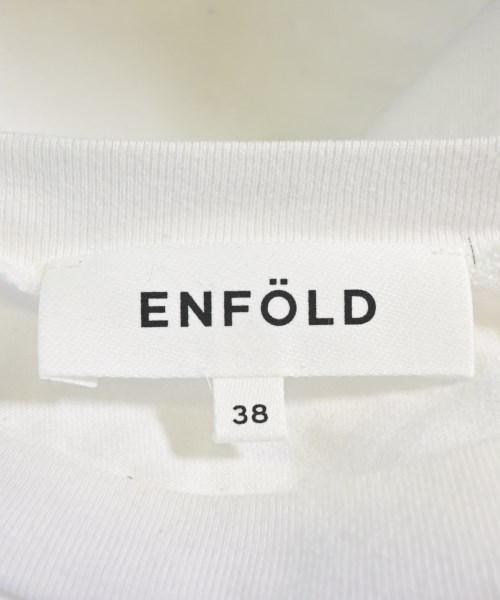 ENFOLD（エンフォルド）Tシャツ・カットソー 白 サイズ:38(M位) レディース/2200699543064