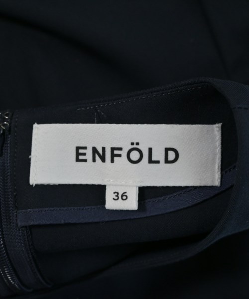 ENFOLD（エンフォルド）ワンピース 紺 サイズ:36(S位) レディース/2200703319234