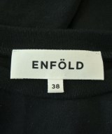 ENFOLD（エンフォルド）Tシャツ・カットソー 黒 サイズ:38(M位) レディース/2200705094023
