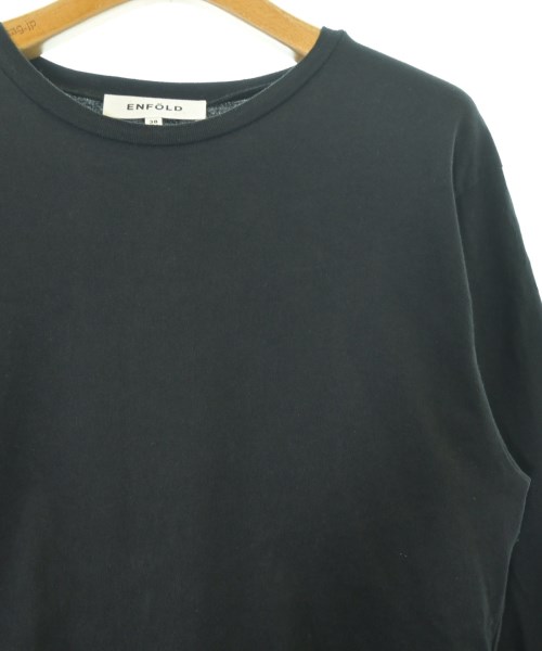 ENFOLD（エンフォルド）Tシャツ・カットソー 黒 サイズ:38(M位) レディース/2200709326045