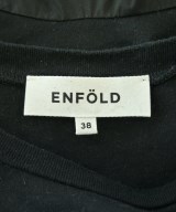 ENFOLD（エンフォルド）Tシャツ・カットソー 黒 サイズ:38(M位) レディース/2200709326045