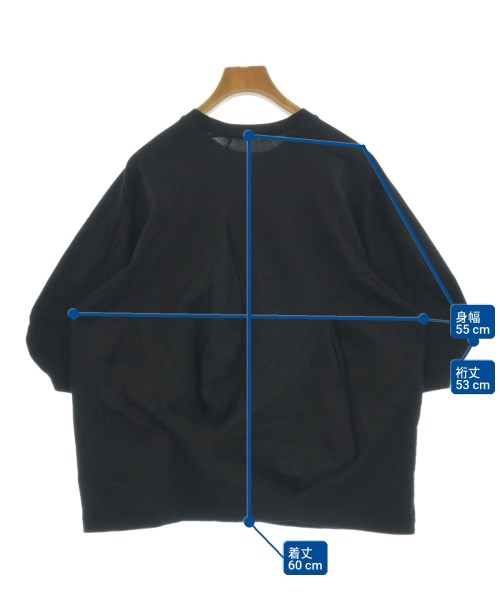 ENFOLD（エンフォルド）Tシャツ・カットソー 黒 サイズ:38(M位) レディース/2200662536284