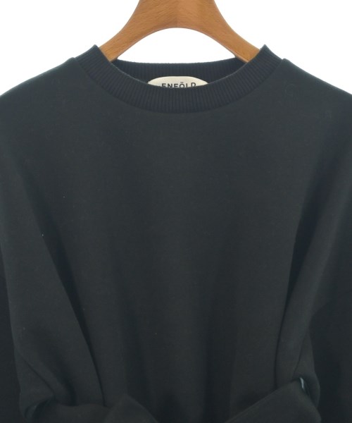 ENFOLD（エンフォルド）スウェット 黒 サイズ:38(M位) レディース/2200662536291