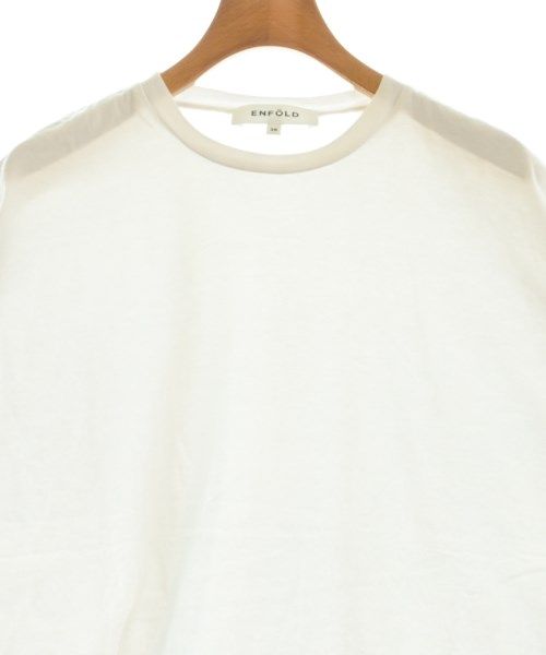 ENFOLD（エンフォルド）Tシャツ・カットソー 白 サイズ:38(M位) レディース/2200662536307