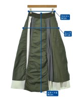 ENFOLD（エンフォルド）ロング・マキシ丈スカート カーキ サイズ:38(M位) レディース/2200660595030