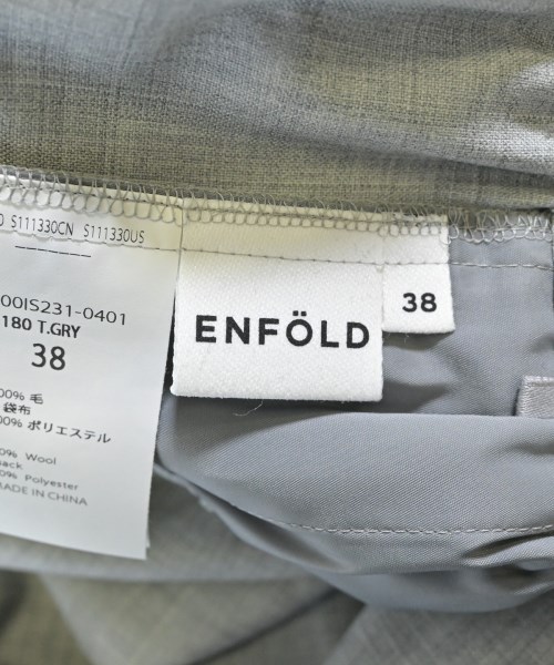 ENFOLD（エンフォルド）その他 グレー サイズ:38(M位) レディース/2200660595054
