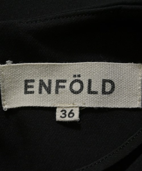 ENFOLD（エンフォルド）ワンピース 黒 サイズ:36(S位) レディース/2200660860015