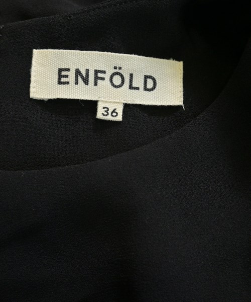 ENFOLD（エンフォルド）ワンピース 黒 サイズ:36(S位) レディース/2200660860046