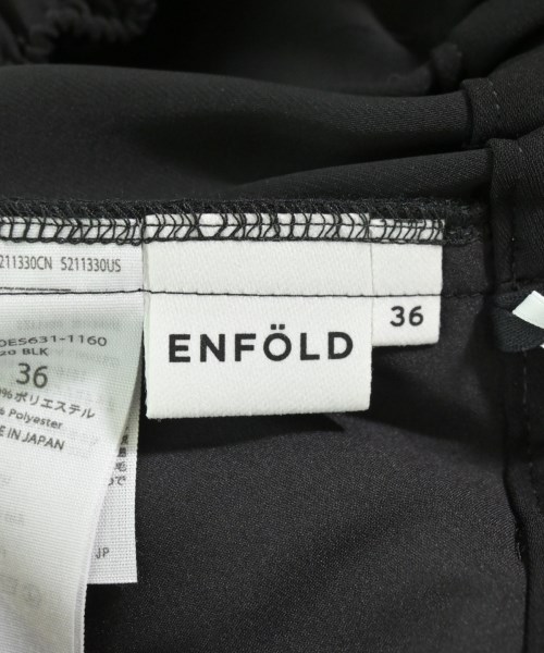 ENFOLD（エンフォルド）その他 黒 サイズ:36(S位) レディース/2200663181179
