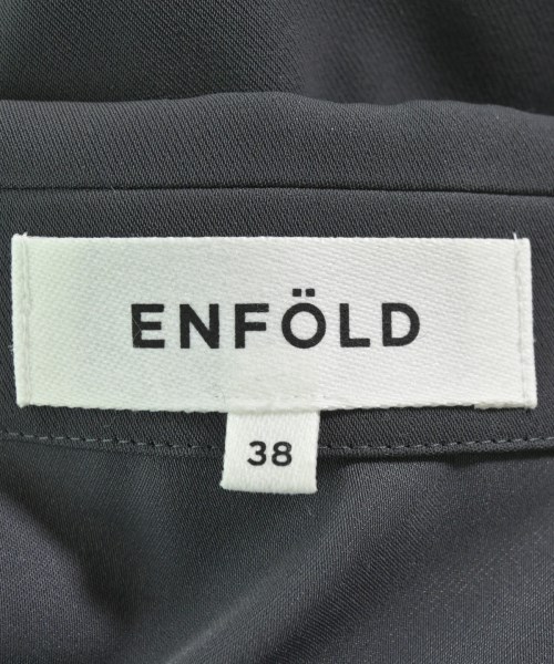 ENFOLD（エンフォルド）カジュアルシャツ グレー サイズ:38(M位) レディース/2200664610036