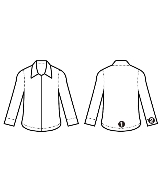 ENFOLD（エンフォルド）カジュアルシャツ グレー サイズ:38(M位) レディース/2200664610036