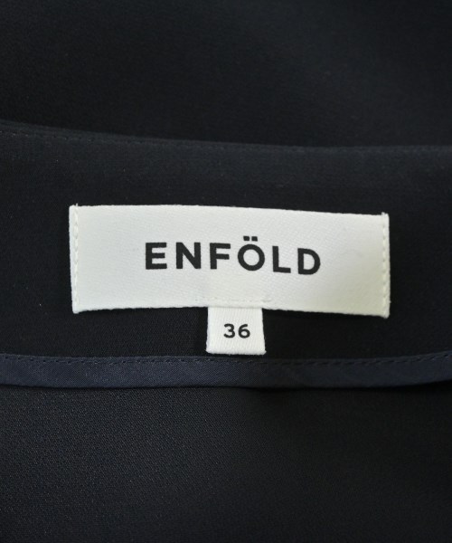 ENFOLD（エンフォルド）ワンピース 紺 サイズ:36(S位) レディース/2200664737030