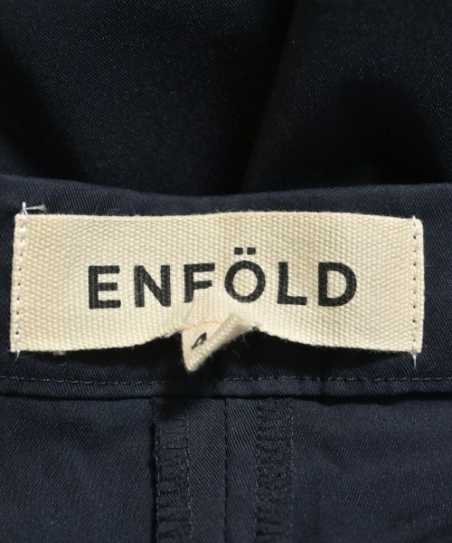 ENFOLD（エンフォルド）スラックス 紺 サイズ:40(M位) レディース/2200657343064