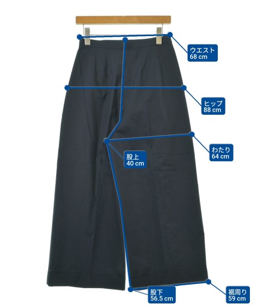 ENFOLD（エンフォルド）スラックス 紺 サイズ:40(M位) レディース/2200657343064