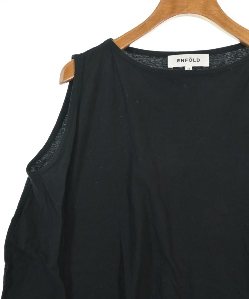 ENFOLD（エンフォルド）ノースリーブ 黒 サイズ:38(M位) レディース/2200664306106