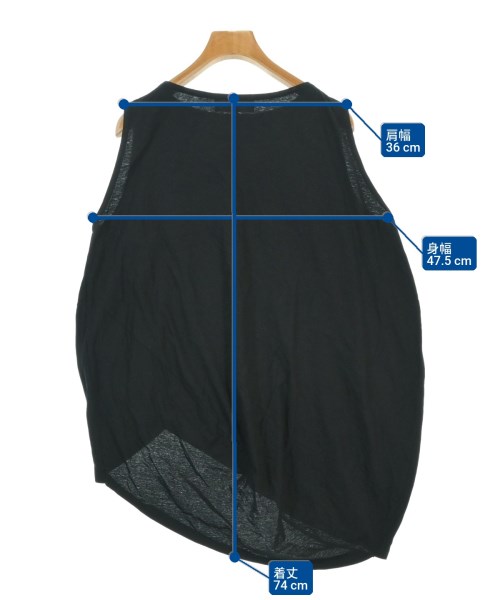 ENFOLD（エンフォルド）ノースリーブ 黒 サイズ:38(M位) レディース/2200664306106