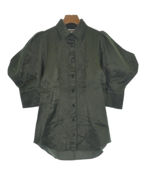 ENFOLD(エンフォルド)カジュアルシャツ カーキ サイズ:38(M位)/2200664825072