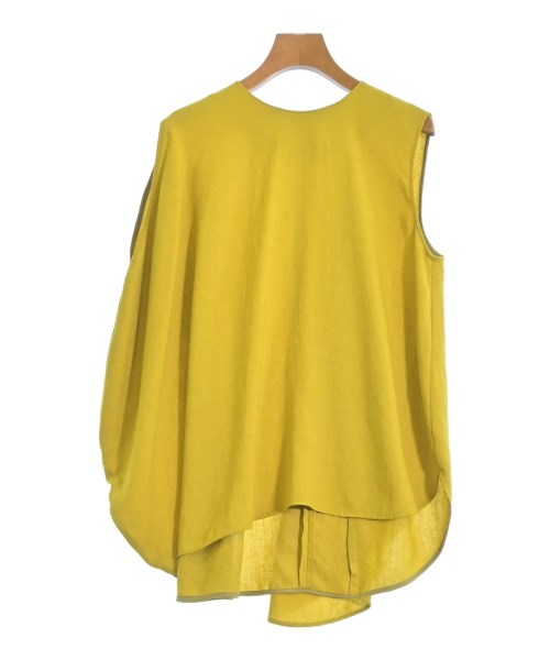 ENFOLD(エンフォルド)ブラウス 黄 サイズ:38(M位)/2200661422038