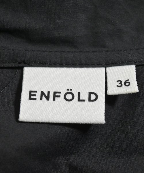 ENFOLD（エンフォルド）ブラウス 黒 サイズ:F レディース/2200663189021
