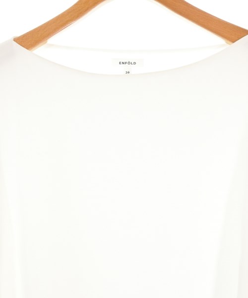 ENFOLD（エンフォルド）ブラウス 白 サイズ:36(S位) レディース/2200663189045
