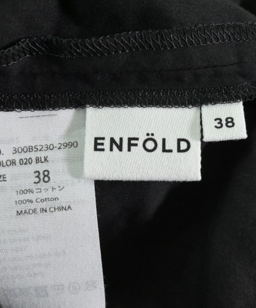 ENFOLD（エンフォルド）その他 黒 サイズ:38(M位) レディース/2200663189076